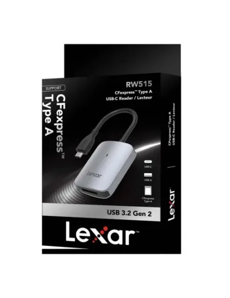 LEXAR PROFESSIONAL CFEXPRESS TYPE A  USB 3.2 GEN2 USB-A Y USB-C READER