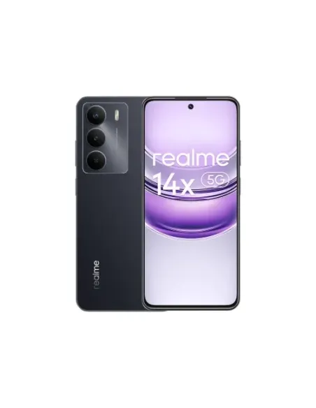 realme 14x 5G 16,9 cm (6.67") SIM doble Android 14 USB Tipo C 8 GB 256 GB 5860 mAh Negro