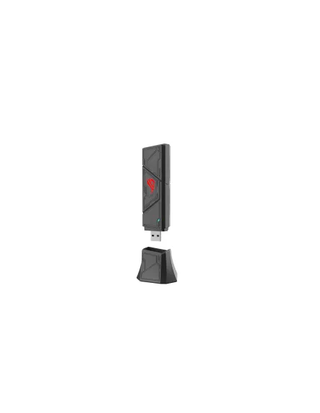 ASUS ROG USB-BE92 Wifi 7 BE6500 Tri-Band USB Adapter WLAN 6500 Mbit s ASUS ROG USB-BE92 Wifi 7 BE6500 Tri-Band USB Adapter WLAN 6500 Mbit s