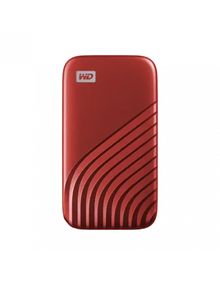 SANDISK MY PASSPORT TM SSD 2TB RED, 1050MB/S READ, 1000MB/S WRITE, PC & MAC COMPATIABLE