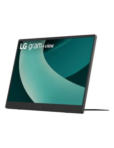 LG 17MT70 Monitor portátil Negro, Acero inoxidable 43,2 cm (17") LED 2560 x 1600 Pixeles