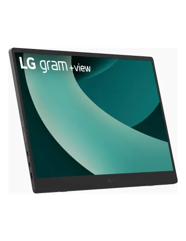 LG 17MT70 Monitor portátil Negro, Acero inoxidable 43,2 cm (17") LED 2560 x 1600 Pixeles