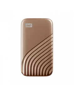 SANDISK MY PASSPORT TM SSD 1TB GOLD, 1050MB/S READ, 1000MB/S WRITE, PC & MAC COMPATIABLE