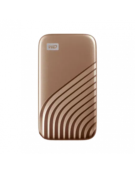 SANDISK MY PASSPORT TM SSD 1TB GOLD, 1050MB/S READ, 1000MB/S WRITE, PC & MAC COMPATIABLE