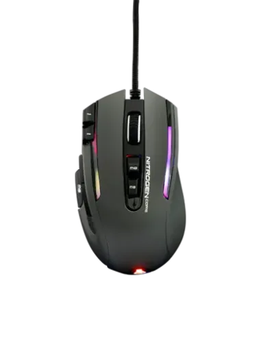 G-LAB ILLUMINATED RGB GAMING MOUSE - 12000 DPI - SOFTWARE - GREY (KULT-NITROGEN-CORE)