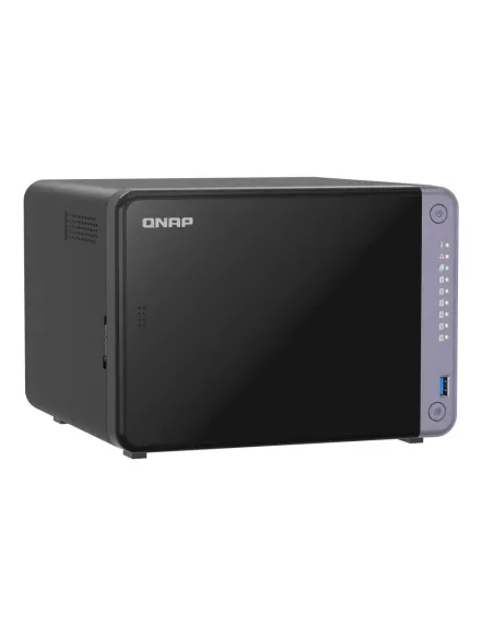 QNAP TS-632X-4G servidor de almacenamiento NAS Torre Alpine Alpine AL-524 4 GB DDR4 QNAP QTS Negro