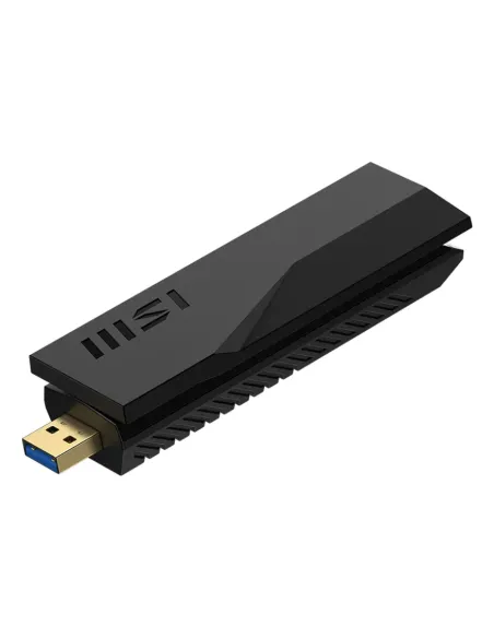 MSI BE6500 WiFi7 USB Stick - Dongle tarjeta y adaptador de interfaz USB 3.2 Gen 1 (3.1 Gen 1)