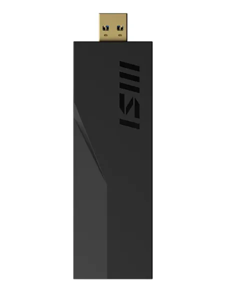 MSI BE6500 WiFi7 USB Stick - Dongle tarjeta y adaptador de interfaz USB 3.2 Gen 1 (3.1 Gen 1)