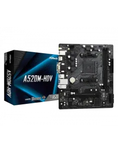 PLACA BASE ASROCK AM4 A520M-HDV