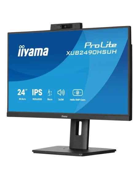 iiyama XUB2490HSUH-B2 pantalla para PC 60,5 cm (23.8") 1920 x 1080 Pixeles Full HD LED Negro