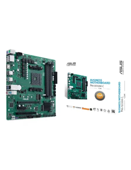 ASUS PRO B550M-C CSM AMD B550 Zócalo AM4 micro ATX