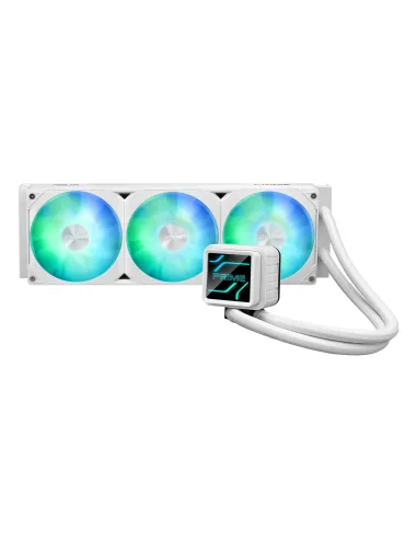 ASUS Prime LC 360 ARGB White Edition Procesador Sistema de refrigeración líquida todo en uno 12 cm Blanco 1 pieza(s)