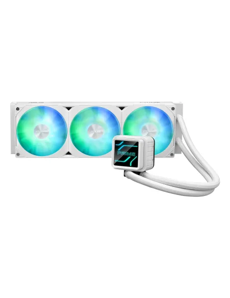 ASUS Prime LC 360 ARGB White Edition Procesador Sistema de refrigeración líquida todo en uno 12 cm Blanco 1 pieza(s)