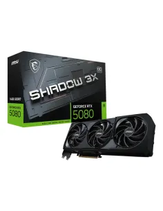 MSI GEFORCE RTX 5080 16G SHADOW 3X OC tarjeta gráfica NVIDIA 16 GB GDDR7