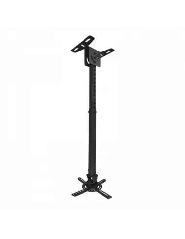 TooQ SOPORTE UNIVERSAL DE TECHO GIRATORIO 360º  E INCLINABLE PARA PROYECTOR NEGRO