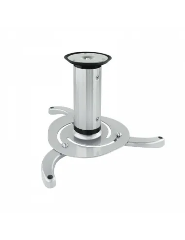 TooQ SOPORTE UNIVERSAL DE TECHO GIRATORIO 360º  PARA PROYECTOR PLATA