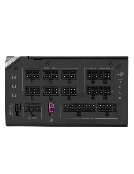 ASUS ROG -THOR-1200P3-GAMING unidad de fuente de alimentación 1200 W 20+4 pin ATX ATX Negro