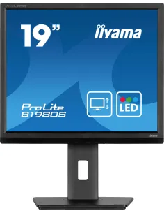 iiyama ProLite B1980S-B1 pantalla para PC 48,3 cm (19") 1280 x 1024 Pixeles VGA LED Negro