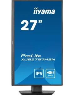 iiyama ProLite XUB2797HSN-B2 pantalla para PC 68,6 cm (27") 1920 x 1080 Pixeles Full HD LED Negro 2