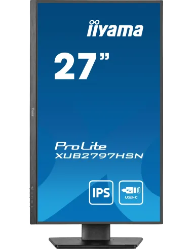 iiyama ProLite XUB2797HSN-B2 pantalla para PC 68,6 cm (27") 1920 x 1080 Pixeles Full HD LED Negro