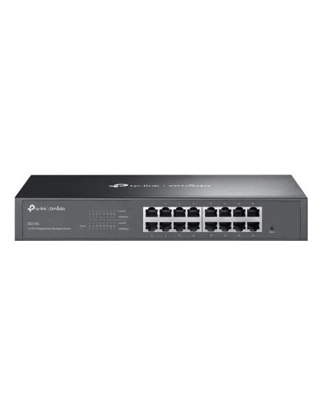 TP-Link Omada ES216G switch Gestionado L2 Gigabit Ethernet (10 100 1000) Negro