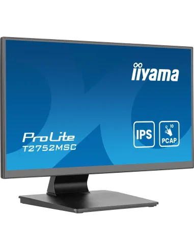 iiyama ProLite T2752MSC-B1AG pantalla para PC 68,6 cm (27") 1920 x 1080 Pixeles Full HD LED Pantalla táctil Negro