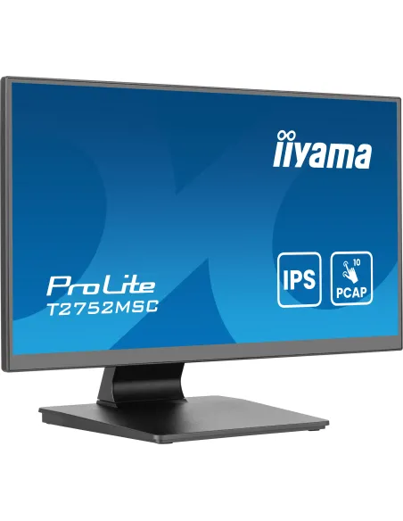 iiyama ProLite T2752MSC-B1AG pantalla para PC 68,6 cm (27") 1920 x 1080 Pixeles Full HD LED Pantalla táctil Negro