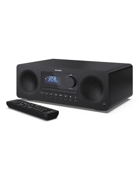Sharp XL-B720D(BK) sistema de audio para el hogar Microcadena de música para uso doméstico 30 W Negro