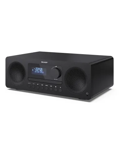 Sharp XL-B720D(BK) sistema de audio para el hogar Microcadena de música para uso doméstico 30 W Negro