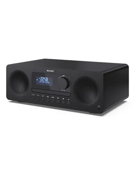 Sharp XL-B720D(BK) sistema de audio para el hogar Microcadena de música para uso doméstico 30 W Negro