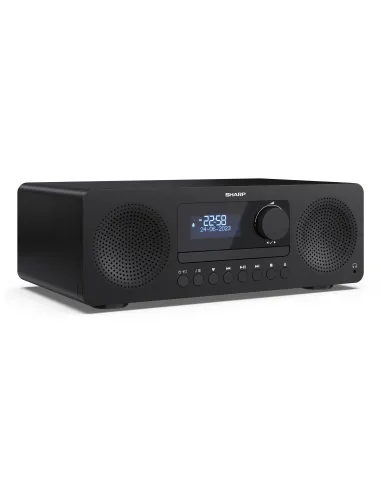Sharp XL-B720D(BK) sistema de audio para el hogar Microcadena de música para uso doméstico 30 W Negro