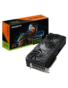 GIGABYTE GeForce RTX 5090 WINDFORCE OC 32G Tarjeta Gráfica - 32GB GDDR7, 512 bits, PCI-E 5.0, 2467MHz Frecuencia Base, 3 x DP