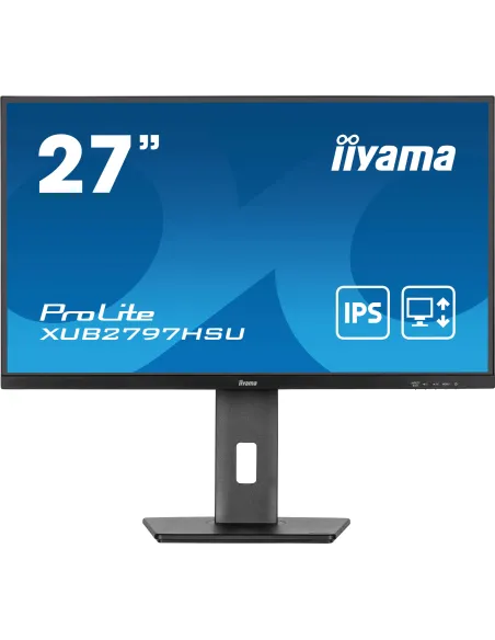 iiyama ProLite XUB2797HSU-B2 pantalla para PC 68,6 cm (27") 1920 x 1080 Pixeles Full HD LED Negro iiyama ProLite XUB2797HSU-B2 pantalla para PC 68,6 cm (27") 1920 x 1080 Pixeles Full HD LED Negro