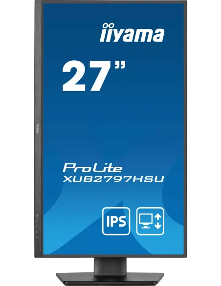 iiyama ProLite XUB2797HSU-B2 pantalla para PC 68,6 cm (27") 1920 x 1080 Pixeles Full HD LED Negro iiyama ProLite XUB2797HSU-B2 pantalla para PC 68,6 cm (27") 1920 x 1080 Pixeles Full HD LED Negro