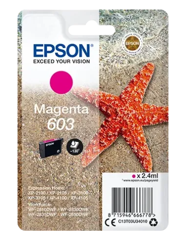 Epson Singlepack Magenta 603 Ink