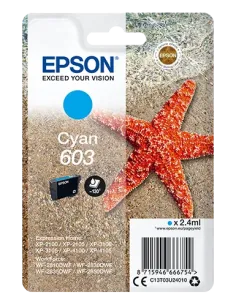 Epson Singlepack Cyan 603 Ink
