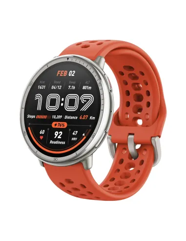 Amazfit Active 2 3,35 cm (1.32") AMOLED Digital 466 x 466 Pixeles Pantalla táctil Plata GPS (satélite)