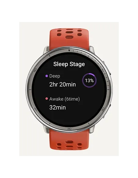 Amazfit Active 2 3,35 cm (1.32") AMOLED Digital 466 x 466 Pixeles Pantalla táctil Plata GPS (satélite)
