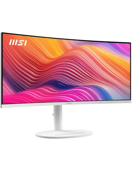 MSI Modern MD342CQPW pantalla para PC 86,4 cm (34") 3440 x 1440 Pixeles UltraWide Quad HD Blanco