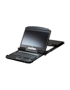 ATEN CL3884NW consola de rack 47 cm (18.5") 1920 x 1080 Pixeles Metal Negro 1U