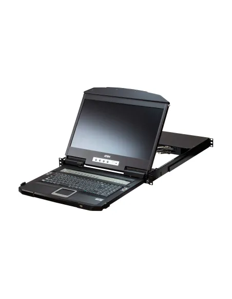 ATEN CL3884NW consola de rack 47 cm (18.5") 1920 x 1080 Pixeles Metal Negro 1U
