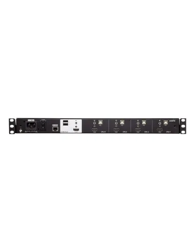 ATEN CL3884NW consola de rack 47 cm (18.5") 1920 x 1080 Pixeles Metal Negro 1U