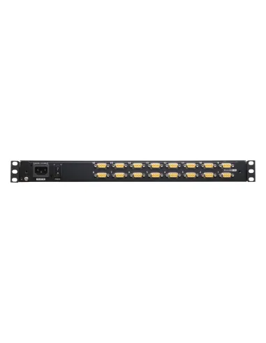 ATEN CL3116NX consola de rack 47 cm (18.5") 1366 x 768 Pixeles Metal, Plástico Negro 1U