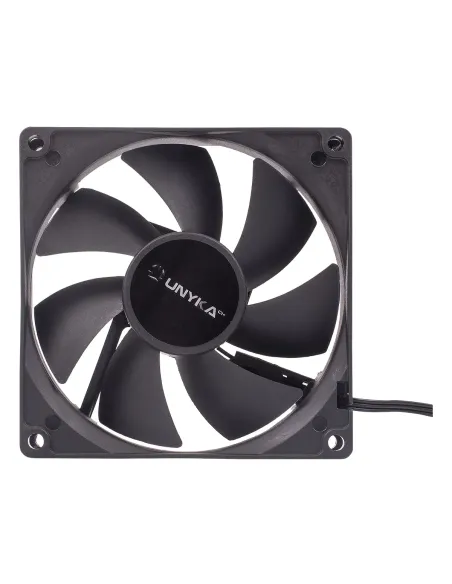 UNYKAch 90 mm Carcasa del ordenador Ventilador 9 cm Negro