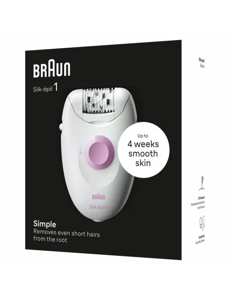 Braun Silk-épil 1 1-000 20 pinzas Rosa, Blanco