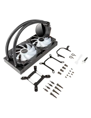 UNYKAch AquaStorm 240 Procesador Sistema de refrigeración líquida todo en uno 12 cm Negro 1 pieza(s)