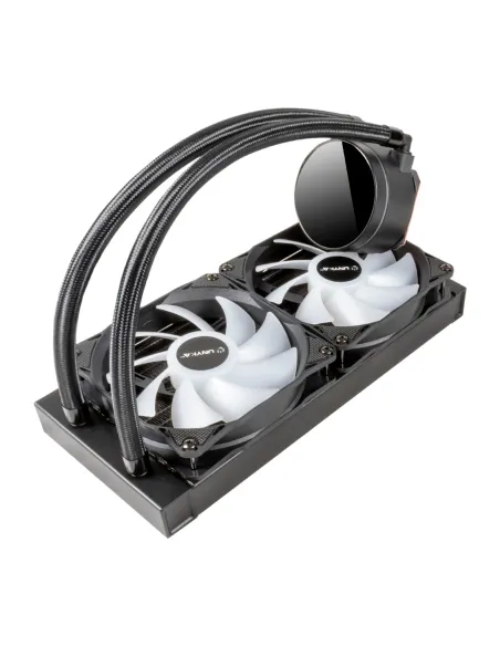 UNYKAch AquaStorm 240 Procesador Sistema de refrigeración líquida todo en uno 12 cm Negro 1 pieza(s)