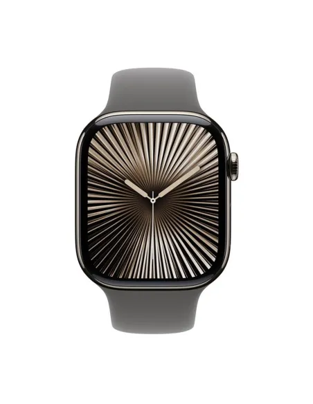 Smartwatch apple watch series 10 gps + cell 46mm stone grey s - m