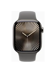 Smartwatch apple watch series 10 gps + cell 42mm natural titanium m - l