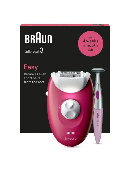 Braun Silk-épil 3 3-202 20 pinzas Fruta del bosque
